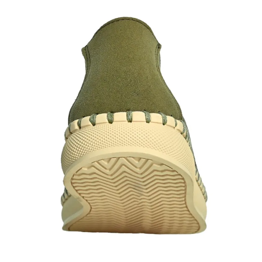 Chaussures Confort|SCALINA Ballerines Femme Kaki