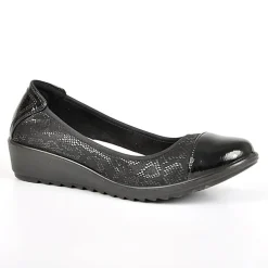 Chaussures Confort|SCALINA Ballerines Femme Noir Ultra-Leger Lady Confort