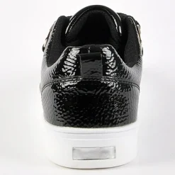Baskets, Sneakers|GIRL TIME Baskets Avec Lacets Fantaisies Noir