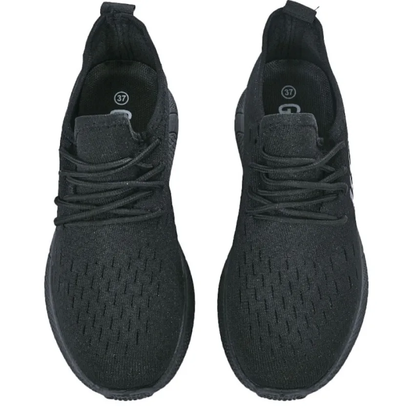 Baskets, Sneakers|GAMSTAR Baskets De Sport Femme Noir