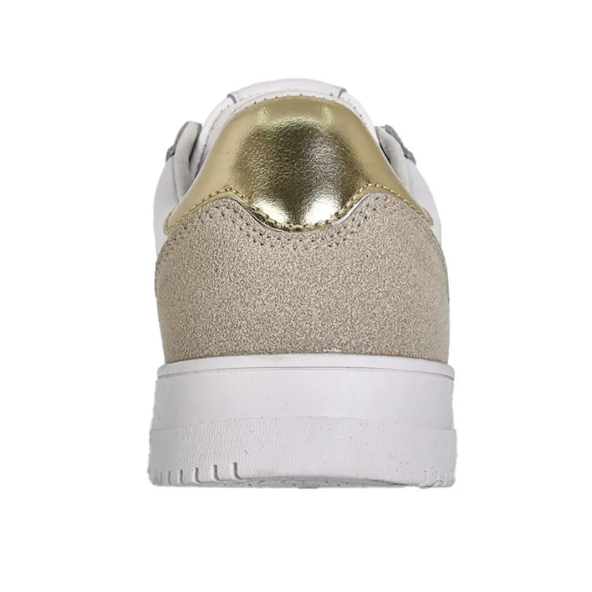 Baskets, Sneakers|ALMA Baskets Femme En Cuir Blanc