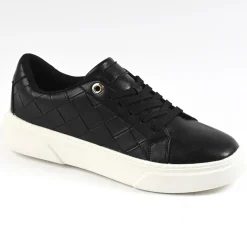 Baskets, Sneakers|STREET LIFE Baskets Femme Noir