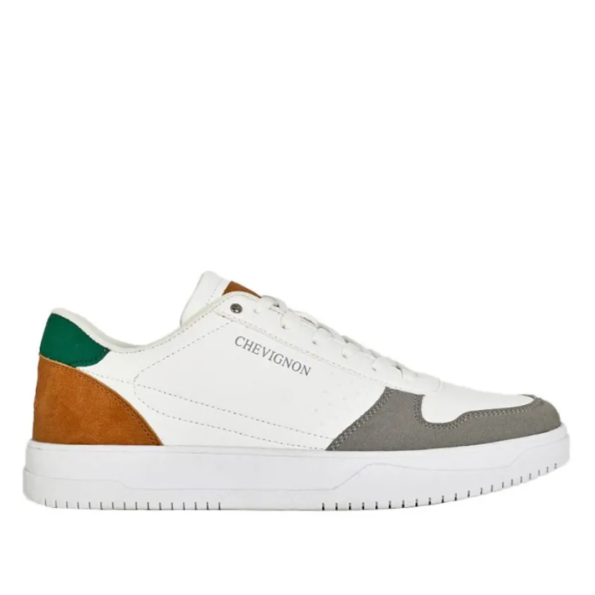 Baskets, Sneakers|CHEVIGNON Baskets Homme Blanc A Lacets