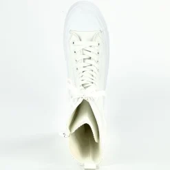 Baskets, Sneakers|STREET LIFE Baskets Montantes Femme Blanc