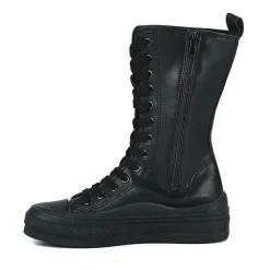Baskets, Sneakers|STREET LIFE Baskets Montantes Femme Noir