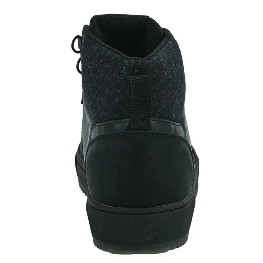 Baskets, Sneakers|STREET LIFE Baskets Montantes Homme Noir