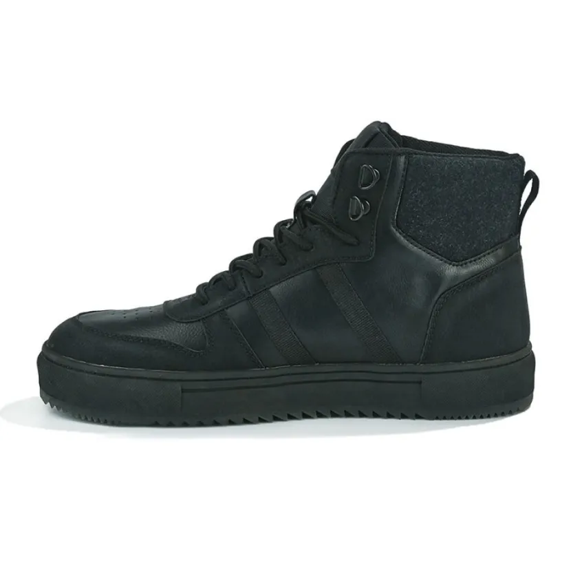 Baskets, Sneakers|STREET LIFE Baskets Montantes Homme Noir