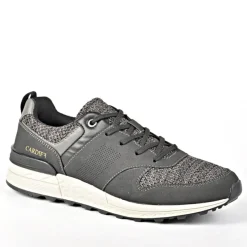Baskets, Sneakers|CARDIFF Baskets Sneakers Bi-Matieres Noir