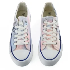 Baskets, Sneakers|STITCH Baskets Femme Blanc Tie And Dye