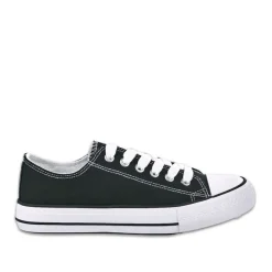 Baskets, Sneakers|STREET LIFE Baskets Tennis Femme Noires Et Blanches