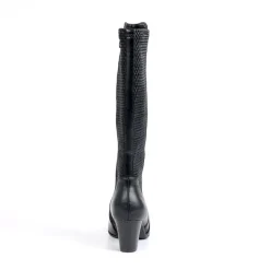 Bottes, Cuissardes|VICE VERSA Bottes A Talons Bi-Matieres Noir