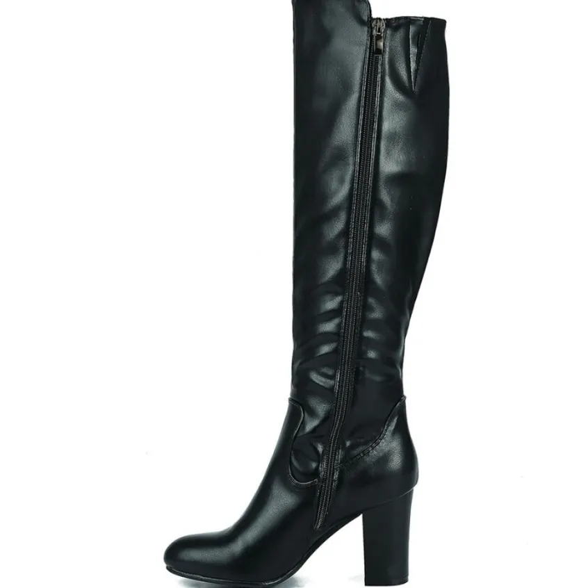Bottes, Cuissardes|MASCARA Bottes A Talons Femme Noir