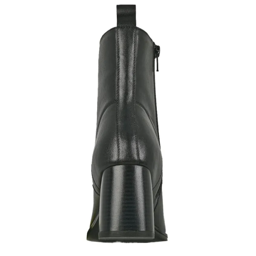 Boots, Bottines|TIPO ALTO Bottines A Lacets Femme Cuir Noir