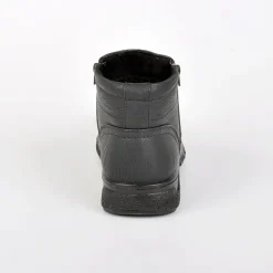 Boots, Bottines|OUTSHOES Bottines Avec Zip Pratique Sur Le Cote Noir