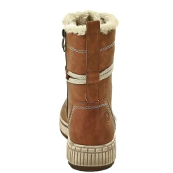 Chaussures Confort|RELIFE Bottines Compensees Femme Camel