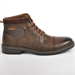 Boots, Bottines|OUTSHOES Bottines Homme Marron