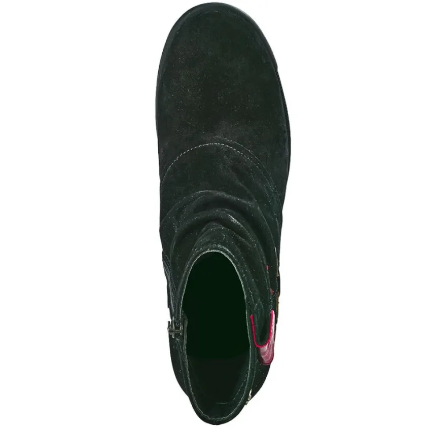Chaussures Confort|VENUS Bottines Plates Femme Noir