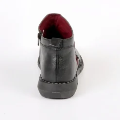Chaussures Confort|LADY CONFORT Bottines Plates Noir
