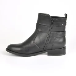 Boots, Bottines|VICE VERSA Bottines Plates Noir