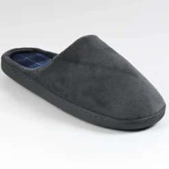 Chaussons|ISOTONER Chaussons Homme Gris