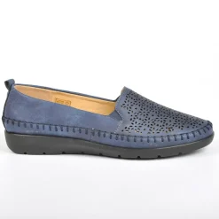 Chaussures Confort|LADY CONFORT Chaussures Confort Ultra-Leger Bleu Marine