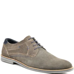 Derbies, Chaussures De Ville|FORTUNATO Derbies Aspect Daim Gris