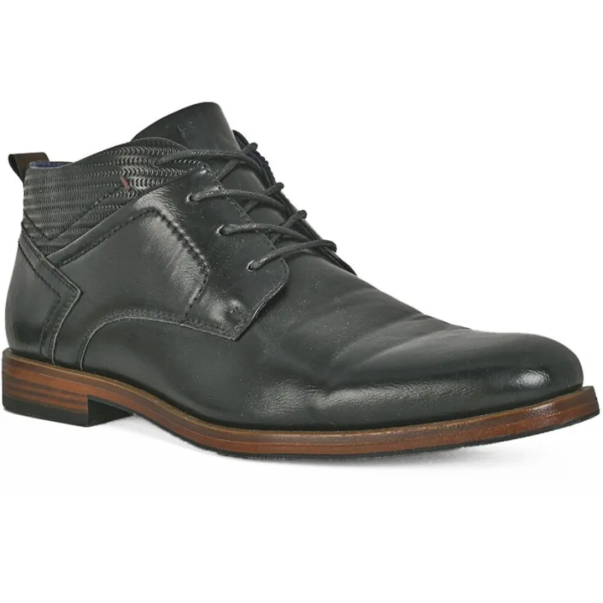 Derbies, Chaussures De Ville|FORTUNATO Derbies Homme Noir A Lacets