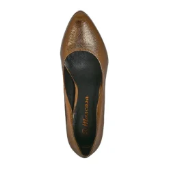 Escarpins|MASCARA Escarpins Femme Bronze Bout Pointu