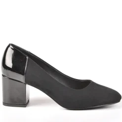 Escarpins|ANA LUNA Escarpins Noir Talon Vernis
