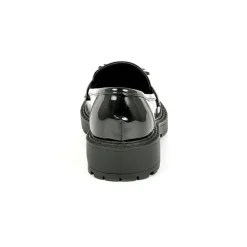 Mocassins|VICE VERSA Mocassins Avec Pampilles Vernis Noir