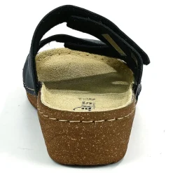 Chaussures Confort|FLEX'IS Mules A Talons Femme Bleu