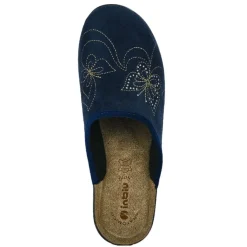 Chaussons|INBLU Mules A Talons Femme Bleu Marine