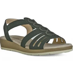 Chaussures Confort|SCALINA Sandales Compensees Noir